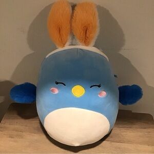 Original Squishmallows Easter 2024 Bebe the Bluebird 9” Plush Stuffed Animal Toy